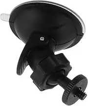 GARVALON Camera Car Mount Bracket Compact Suction Cup Holder for Dash Cameras Angle Thread Secure Fit for Safe Driving