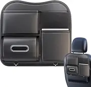 Car Back Seat Trash Bag - Magnetic Car Garbage, Car Garbage Bin | Backseat Mounted Magnetic Trash Bin, Car Car Trash Bin with Lid,Trash Bin Passenger Side Storage Pocket for Auto Front Seats