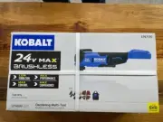 Kobalt 24v cordless brushless Oscillating multi tool set(tool only)