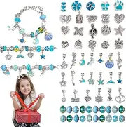 Bracelet Making Set - Bracelet String Maker Kit Handmade Jewelry Making Supplies - Kids Beading Craft Kit Fashionable Jewelry Beading Kit for Girls Women