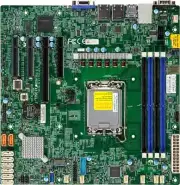 ✅SuperMicro X13SCL-F Motherboard - MicroATX, Catlow, UP, RPL-E Xeon E, LGA1700