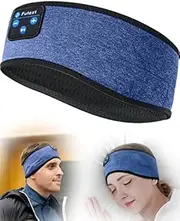 Sleep Headphones,Headband Headphones 10Hrs Bluetooth Headband with Cozy Earbuds Comfortable Sleeping Headphones for Side Sleepers, Sleep & Lounge Gift Idea for Women Men