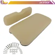Fits EZGO TXT High Quality Buff Golf Cart Front Seat Cushion Set