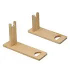 Wine Storage Rack Creative Wine Shelf Wood Stable Storage Organizer Countertop