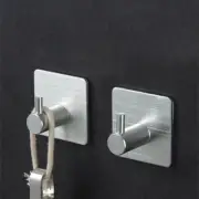 Black Robe Hook Wall Hook Towel Hook For Bathroom Aluminum Alloy Coat Hook Rustp