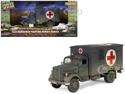 OPEL-BLITZ KFZ.305 AMBULANCE GRAY "GERMAN ARMY" 1/32 FORCES OF VALOR 801101 B