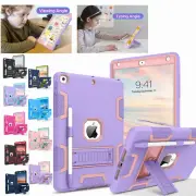 For Kids iPad 9th/8th/7th Generation Case Shockproof Heavy Duty Stand Cover