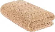 [BAGNO MILANO] Luxe Collection Turkish Towels,%100 Turkish Cotton Hotel Spa Plush Towels, Made in Turkey (Latte, Bath Sheet)