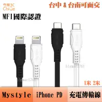 在飛比找蝦皮購物優惠-Mystyle 原廠MFI 真PD 大功率 iPhone專用