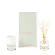 Palm Beach Collection Mini Candle & Reed Diffuser Gift Set - Clove & Sandalwood