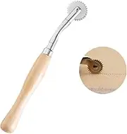 Anneome Sewing Tool Kit Scanning Line Wheel Toothed Cloth Wheel Cross Tool Round Delimit Scribe Wheel