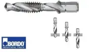 Drill & Tap 5mm 0.80 Deburr ALL IN ONE STEP HSS BORDO
