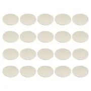 20pcs Wool Felt Polishing Pads 6 Inch Buffing Wheel Polish Pad Flocking Back