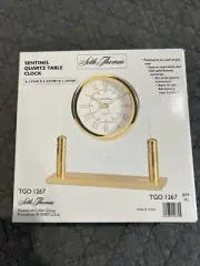 Vintage Seth Thomas TGO 1267 Quartz Clock - Never Used