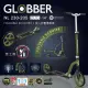 【GLOBBER 哥輪步】法國 NL230-205 DUO 成人折疊滑板車-酪梨綠(輪滑板車、手煞車、直立站立、成人滑板車)