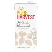 Organic Pure Harvest Almond Milk Unsweetened 6 x 1L (10% off) – Fresh, healthy organic delivery | Doorstep Organics.