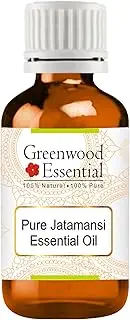 Greenwood Essential Pure Jatamansi (Spikenard) Essential Oil (Nardostachys jatamansi) Steam Distilled for Personal Care 15ml (0.50oz)
