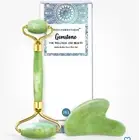 RoselynBoutique Gemstone Jade Roller Gua Sha Set