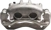 R1 Concepts Front Left Brake Caliper Silver Zinc Coated CAL-03083| Fits 2007-2009 Hyundai Santa Fe