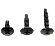 Interior Trim Screws- #8 x 1/2" to 1"- Self Tap Low Profile- 75pcs (25ea)- J#330 (for: Honda)