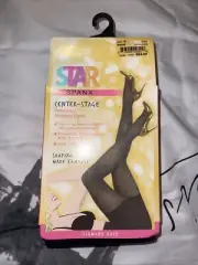 Star Power by Spanx Women's C Diamond Daze Center-Stage Patterned Shaping Tights