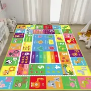 Kids Rug Play Mat, Fun Kids Baby Playmat for Learning ABC Animal Shape Color ...