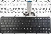 KGIGIBE Replacement Keyboard for Lenovo Ideapad 100-15IBD Laptop US Black PK1310E1A00 SN20J78609 6385H-US