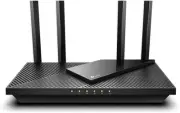 TP-Link AX3000 Dual Band Gigabit Wi-Fi 6 Router, 512 MB RAM, 160MHz, 4 High Powe