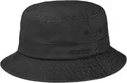 [Stetson] Organic Cotton Hat with UV Protection for Women/Men - Made from 100% Organic Cotton - Wrinkle-Free Crushable - Sustainable - Bucket Hat Plain - Packable Fishing Hat - Spring/Summer