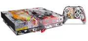 Skin for XBOX One X Console Controller Abstract Graffiti Decal