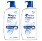 Head & Shoulders Dandruff Shampoo Anti-Dandruff Treatment Classic Clean