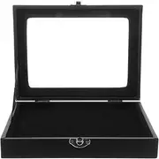 VALICLUD Pin Badge Display Case Brooch Storage Box Medal Display Case Multi Purposes Organizer