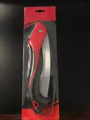WEIMELTOY 8” Heavy Duty Pruning Saw, Folding Hand Saw with SK5 Curved Blade KP04