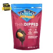 , Dark Chocolate Covered Thin Dipped Snack Nuts for Guilt-Free Snacking with Hal