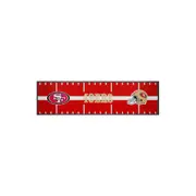 NFL San Francisco 49ers Merchandise Bar/Kitchen Runner Counter Top Mat 89x24cm