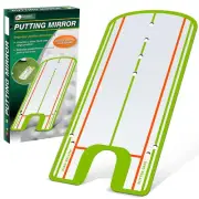 Golf Putting Mirror Training Aid - Instant Feedback, Alignment Lines, Putting...