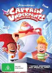 Captain Underpants DVD