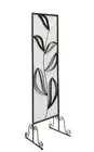 Room Divider Partition Screen Flower White Backdrop Wall Art Decor Frame Privacy