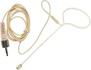 EXQUIMEUBLE Single Ear Hanging Microphone for Stage Performance Lightweight Headworn Loudspeaker Mic Voice Transmission Comfortable Wear for Indoor and Outdoor Activities