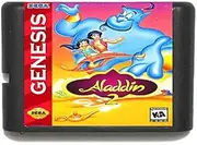 Royal Retro Aladdin 2 for 16 bit Sega MD game Cartridge Megadrive Genesis system-(PAL-J)