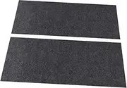 CIYODO 2Pcs Trimmable Self Adhesive Cat Scratching Rug Deep Grey Furniture Protector for Couches Sofas and Carpets Durable for Nail Containment