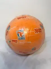 Vintage NERF Foam Volleyball 7" Parker Brothers-NEW/SEALED w/Imperfections!