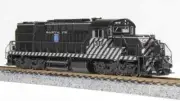 BROADWAY LIMITED N Alco RSD-15 ATSF #810 Zebra Paragon4 Sound/DC/DCC #6613~NEW