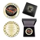 1970 BATHURST WINNER ANTIQUE GOLD MEDALLION IN BOX MOFFAT FORD XW FALCON GTHO