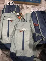 5X Ozark Trail Day Pack 10L Backpack Hiking Camping School Lightweight Blue NWT