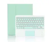 iPad Keyboard Case Wireless Bluetooth Built-in Touchpad for iPad 9.7/10.2/10.5 - Green