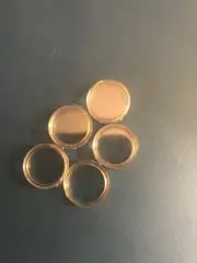 5 16mm Coin Capsules for 1/20oz SILVER LIBERTAD