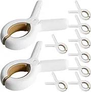 OHPHCALL Quilt Clamp Holder 10pcs Heavy Duty Quilt Clips Wide Mouth for Bedding Windproof Sheet Clips