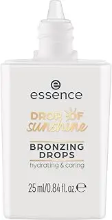 essence Drop of Sunshine Bronzing Drops, Bronzer, Brown, Moisturising, with Vitamins, Nourishing, Natural, Radiant, Vegan, Oil-Free, Paraben-Free, No Microplastic Particles, Pack of 1 (25 ml)