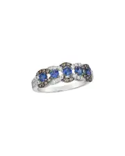 Le Vian Blueberry Sapphire 14K 0.87 ct. tw. Diamond & Sapphire Half-Eternity Stackable Ring